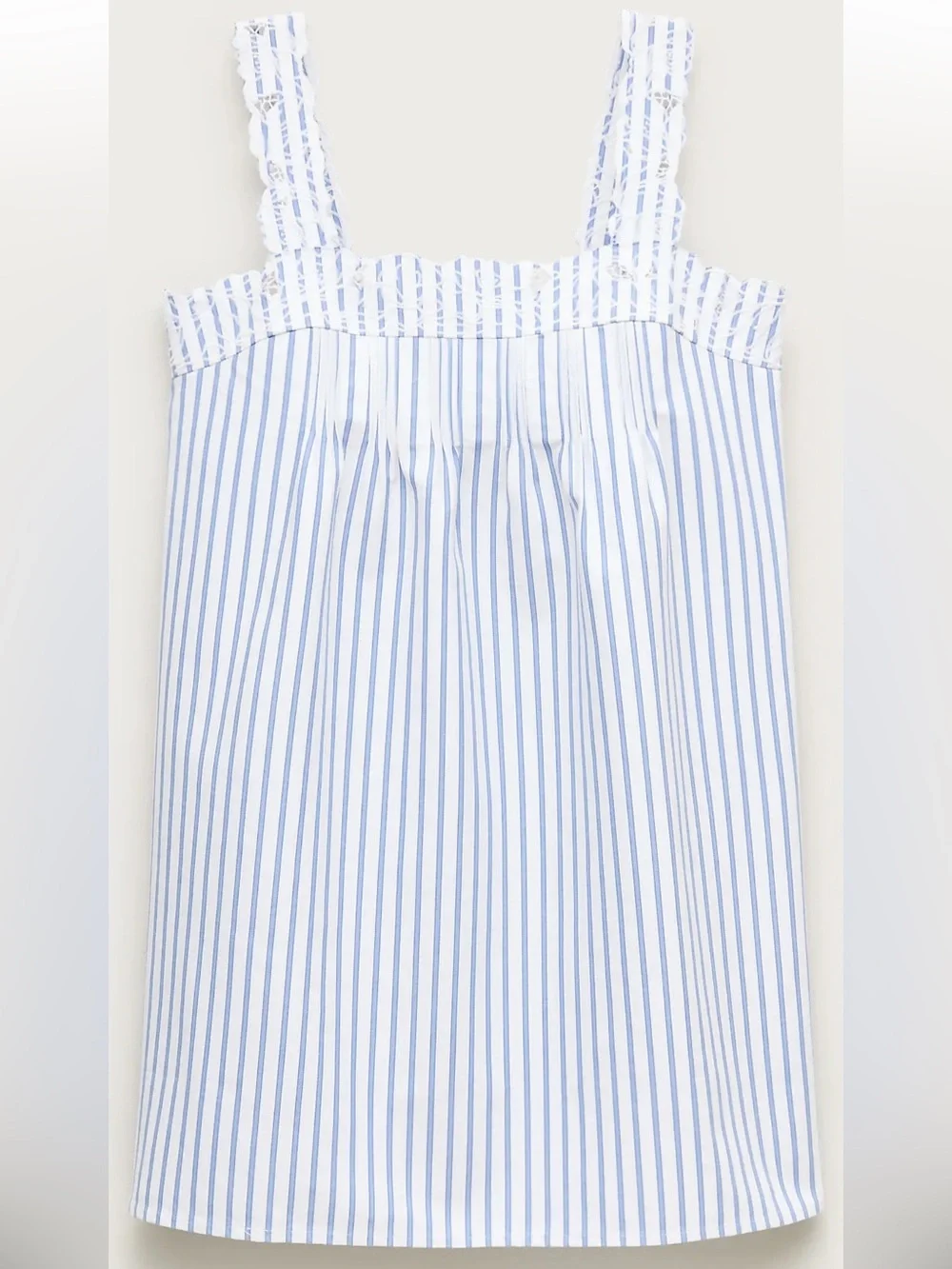 NEW J Crew Ondine mini dress in striped double cotton poplin